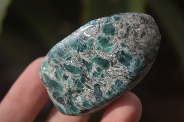 Polished Rare Emerald Mica In Matrix Standing Free Forms x 12 From Mutoko, Zimbabwe