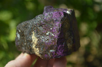 Natural Metallic Purpurite Cobbed Specimens x 5 From Erongo, Namibia