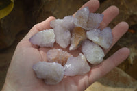 Natural Ametrine Spirit Quartz Clusters x 35 From Boekenhouthoek, South Africa