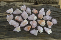 Natural Ametrine Spirit Quartz Clusters x 35 From Boekenhouthoek, South Africa