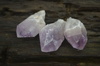 Natural Jacaranda Amethyst Crystals x 20 From Zambia