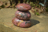 Polished Rhodonite Free Forms x 6 From Zimbabwe