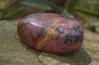 Polished Rhodonite Free Forms x 6 From Zimbabwe