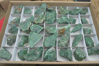 Natural Jade Cobbed Specimens x 35 From Swaziland