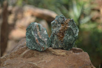 Natural Jade Cobbed Specimens x 35 From Swaziland