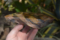 Polished On One Side Nguni Jasper Specimens x 2 From Prieska, South Africa