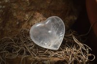 Polished Girasol Pearl Quartz Gemstone Hearts x 35 From Madagascar