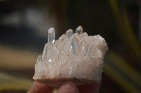 Natural Clear Quartz Crystal Clusters x 24 From Madagascar