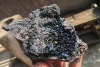 Natural Libethenite Crystals On Dolomite Matrix Specimens x 3 From Shituru, Congo