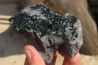 Natural Libethenite Crystals On Dolomite Matrix Specimens x 3 From Shituru, Congo