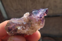 Natural Smokey Amethyst Crystals x 20 From Chiredzi, Zimbabwe