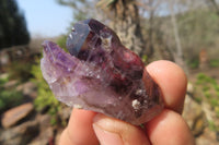 Natural Smokey Amethyst Crystals x 20 From Chiredzi, Zimbabwe