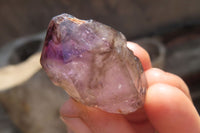 Natural Smokey Amethyst Crystals x 20 From Chiredzi, Zimbabwe