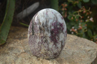 Polished Rubellite Pink Tourmaline Standing Free Forms x 2 From Madagascar