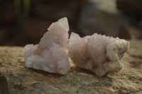 Natural Spirit Quartz Clusters x 12 From Boekenhouthoek, South Africa