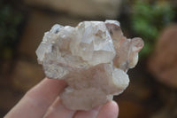 Natural Hematoid Quartz Clusters x 6 From Karoi, Zimbabwe