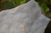 Natural Crystalline Blue Lace Agate Plates x 2 From Namibia