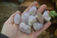 Natural Amethyst Spirit Quartz Crystals x 35 From Boekenhouthoek, South Africa