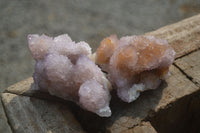 Natural Amethyst Spirit Quartz Clusters x 6 From Boekenhouthoek, South Africa