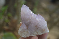 Natural Amethyst Spirit Quartz Clusters x 6 From Boekenhouthoek, South Africa