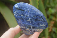 Polished Sodalite Standing Free Forms x 4 From Kunene River, Namibia