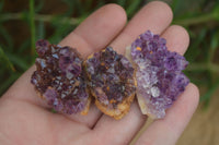 Natural Amethystos Amethyst Specimens x 70 From Kwaggafontein, South Africa