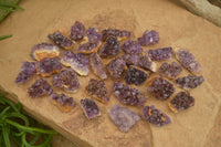 Natural Amethystos Amethyst Specimens x 70 From Kwaggafontein, South Africa