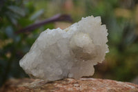 Natural Drusy Quartz Coated Calcite Pseudomorph Specimens x 12 From Lesotho