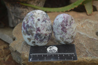 Polished Rubellite Pink Tourmaline Standing Free Forms x 6 From Madagascar