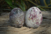 Polished Rubellite Pink Tourmaline Standing Free Forms x 6 From Madagascar