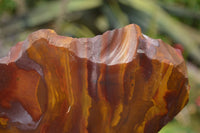 Polished On One Side Nguni Jasper Specimens x 3 From Prieska, South Africa