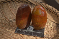 Polished Red Jasper Standing Free Forms x 6 From Madagascar