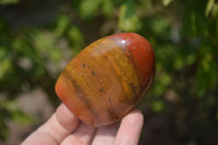 Polished Red Jasper Standing Free Forms x 6 From Madagascar