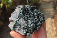 Natural Libethenite Crystals On Dolomite Matrix Specimens x 2 From Shituru, Congo