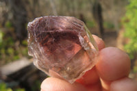 Natural Smokey Amethyst Window Quartz Points x 26 From Madagascar