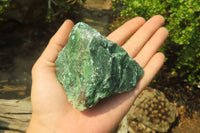 Natural Jade Cobbed Specimens x 12 From Swaziland