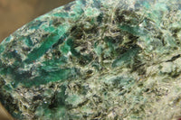 Polished Emerald Chamesite In Matrix Free Forms x 6 From Mutoko, Zimbabwe