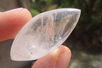 Polished Clear Quartz "Angel Tears" Pendant Pieces x 20 From Madagascar