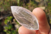 Polished Clear Quartz "Angel Tears" Pendant Pieces x 20 From Madagascar