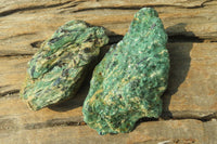 Natural Kyanite In Fuchsite Matrix Specimens x 12 From Zimbabwe