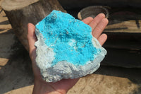 Natural Botryoidal Chrysocolla Specimens x 4 From Congo