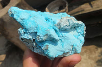 Natural Botryoidal Chrysocolla Specimens x 4 From Congo