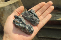 Natural Libethenite Crystals On Dolomite Matrix Specimens x 12 From Shituru, Congo