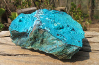 Natural Silica Chrysocolla Specimens x 2 From Kulukuluku, Congo