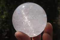 Polished Clear Quartz Crystal Balls x 4 From Madagascar