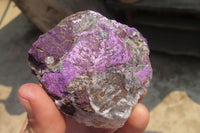 Natural Metallic Purpurite Cobbed Specimens x 12 From Erongo, Namibia