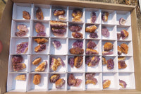 Natural Amethystos Amethyst Specimens x 60 From Kwaggafontein, South Africa