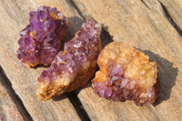 Natural Amethystos Amethyst Specimens x 60 From Kwaggafontein, South Africa