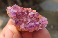 Natural Amethystos Amethyst Specimens x 60 From Kwaggafontein, South Africa