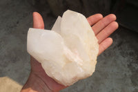 Natural Quartz Crystal Specimens x 3 From Madagascar